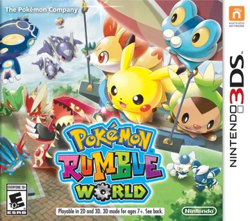 Pokemon Rumble World (USA) box cover front